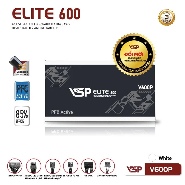 VSP Elite V600P White
