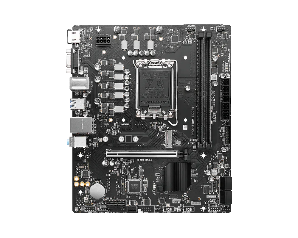 MSI PRO H610M-E DDR4