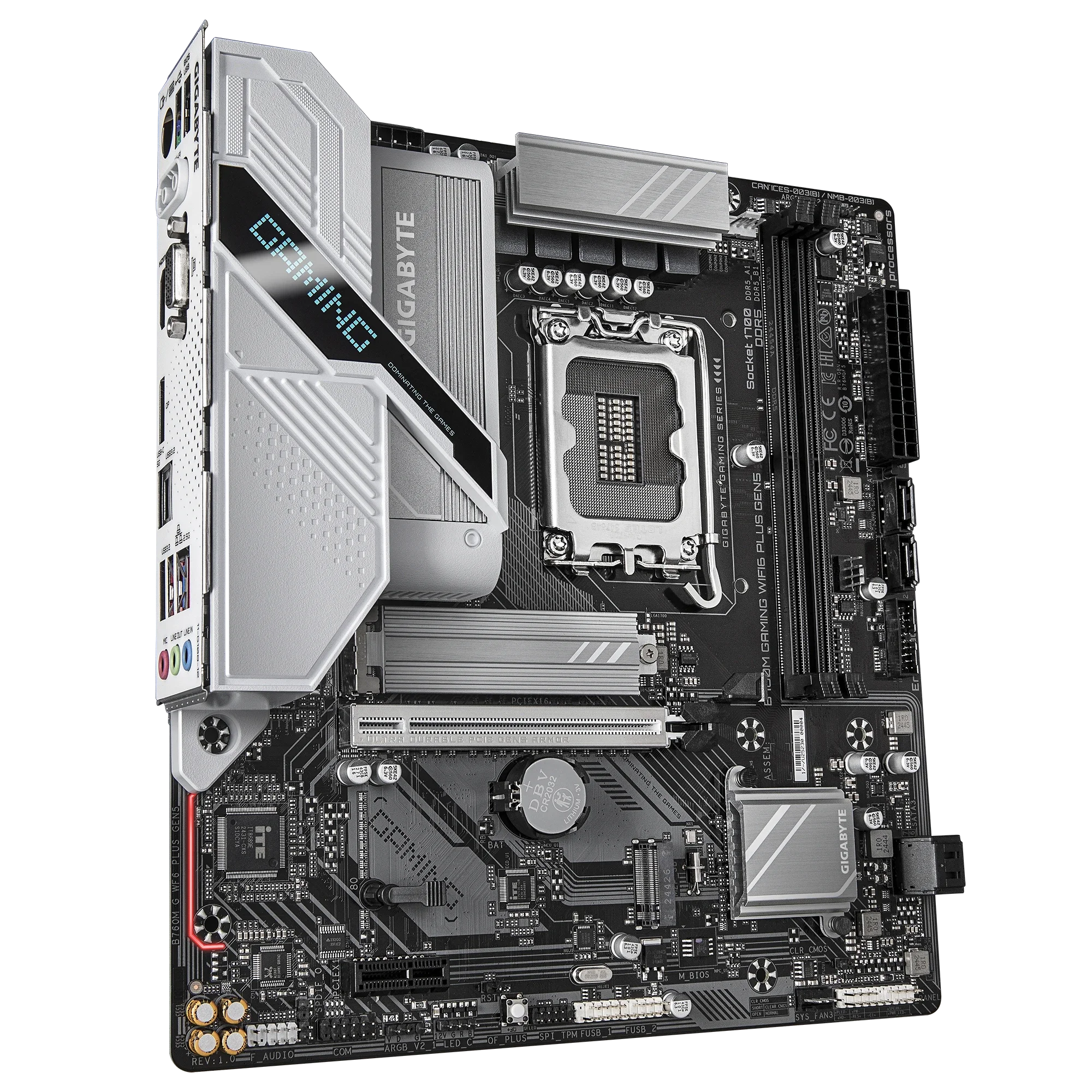 GIGABYTE B760M GAMING WIFI6 PLUS GEN5 DDR5