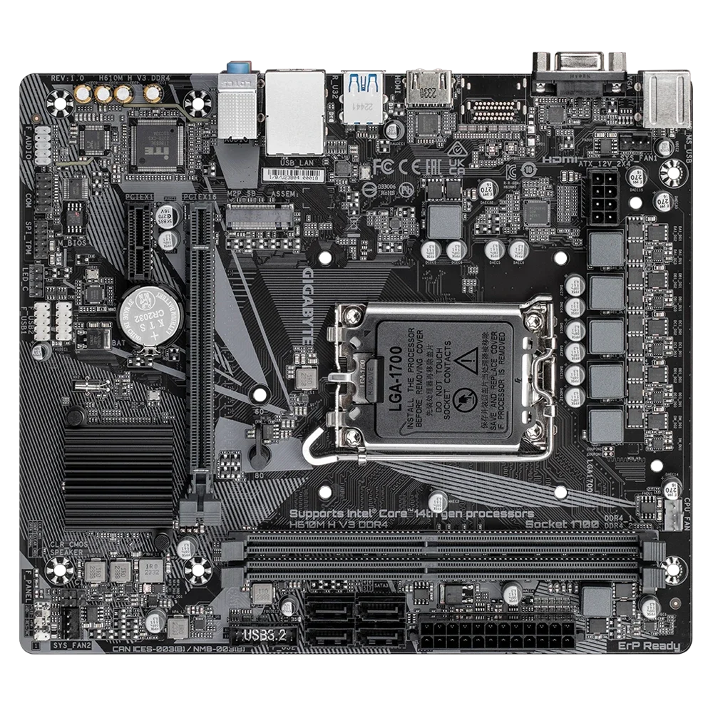 Gigabyte H610M-H V3 DDR4