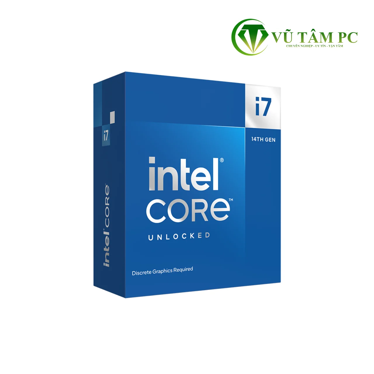 CPU Intel Core i7-14700KF / Turbo up to 5.3GHz / 20 Nhân 28 Luồng / 24MB / LGA 1700
