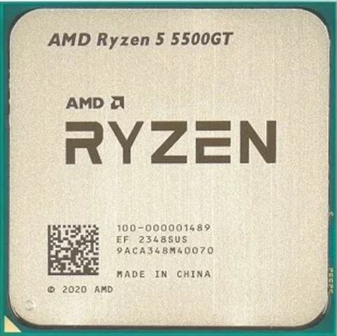 CPU AMD Ryzen 5 5500GT / Turbo up to 4.4GHz / 6 Nhân 12 Luồng / 16MB / AM4