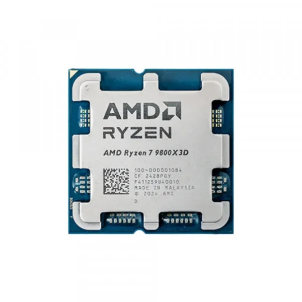 CPU AMD Ryzen 7 9800X3D / Turbo up to 5.2GHz / 8 Nhân 16 Luồng / 96MB / AM5