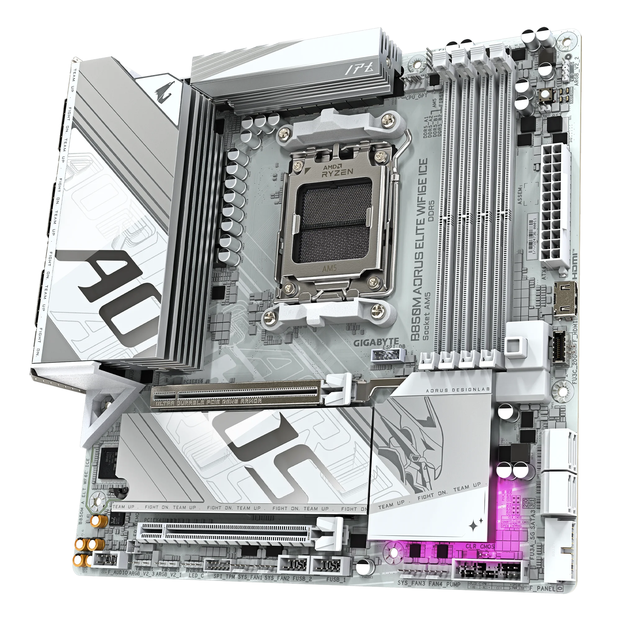 Mainboard GIGABYTE B850M AORUS ELITE ICE WIFI 6E
