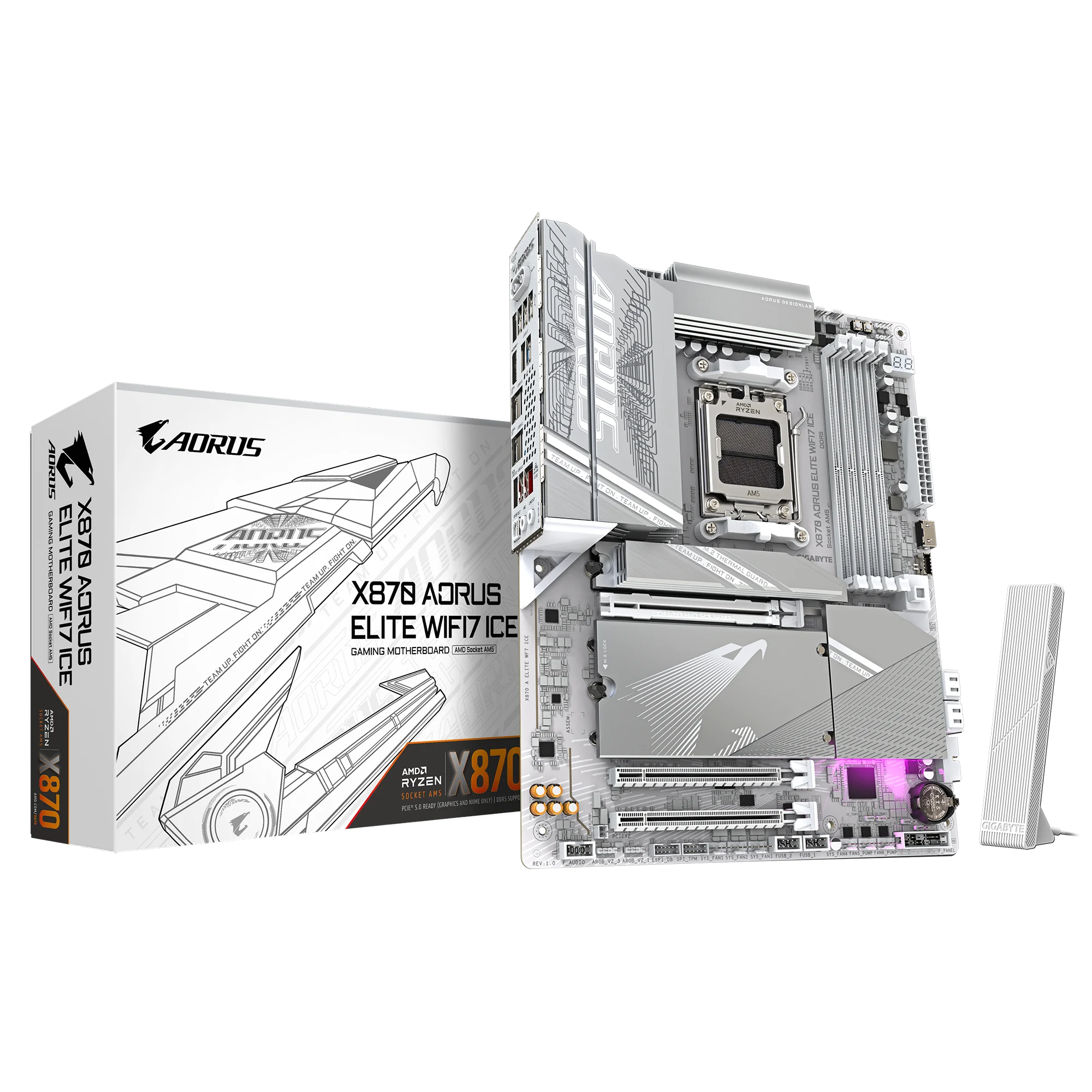 Mainboard GIGABYTE X870 AORUS ELITE WIFI 7 ICE
