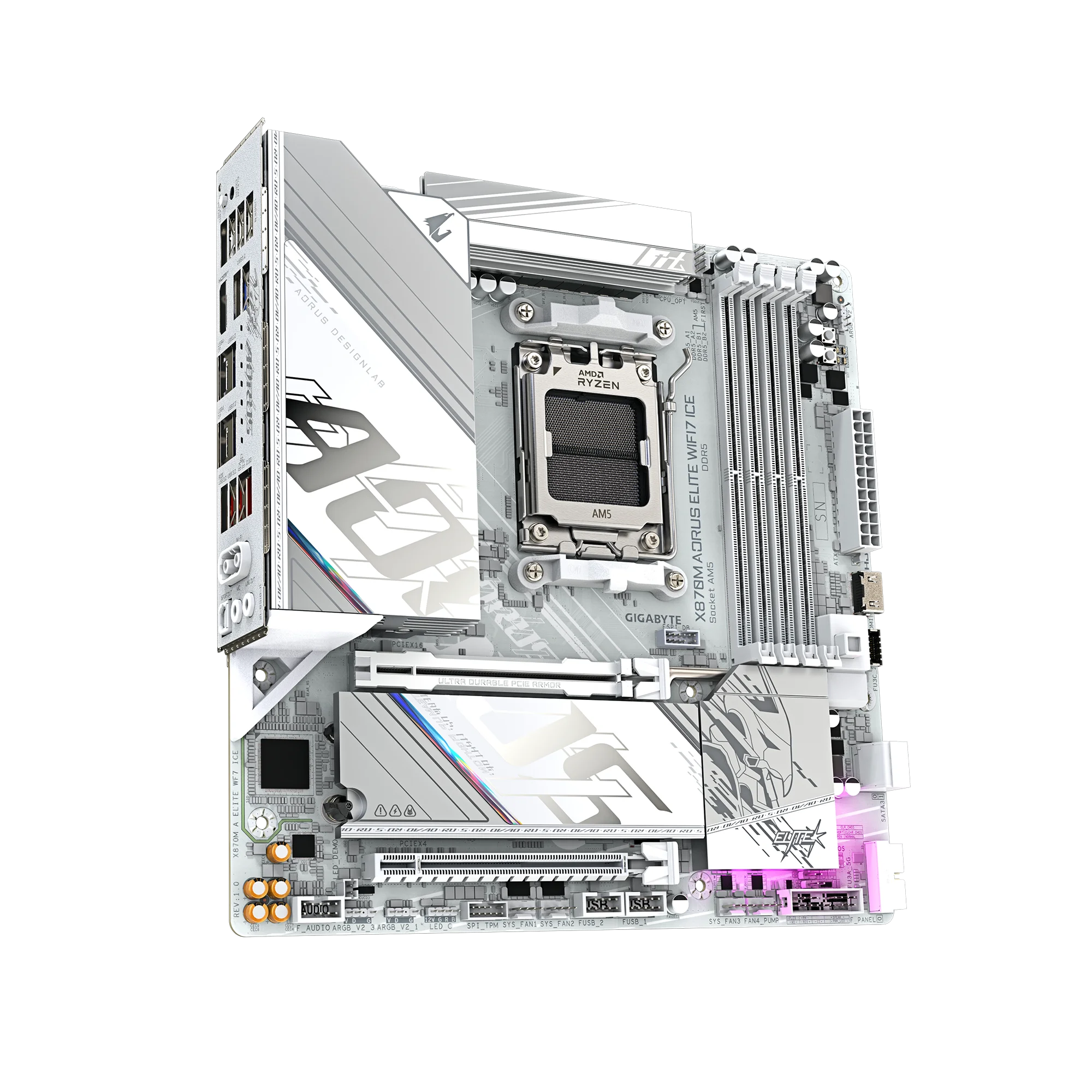 Mainboard GIGABYTE X870M AORUS ELITE WIFI 7 ICE