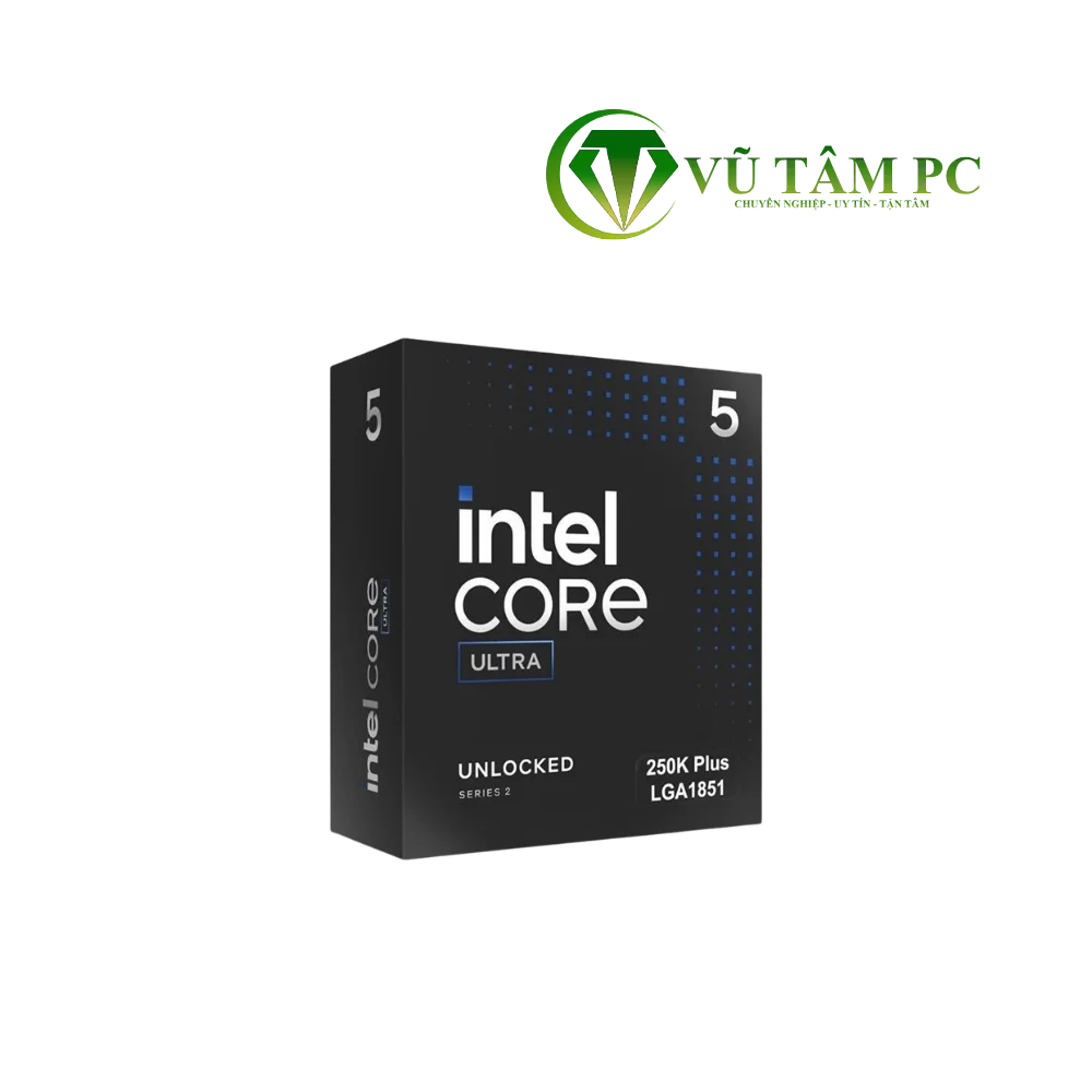 CPU Core Ultra 5 250K Plus/ Turbo up to 5.3GHz / 18 Nhân 18 Luồng / 30MB / LGA 1851