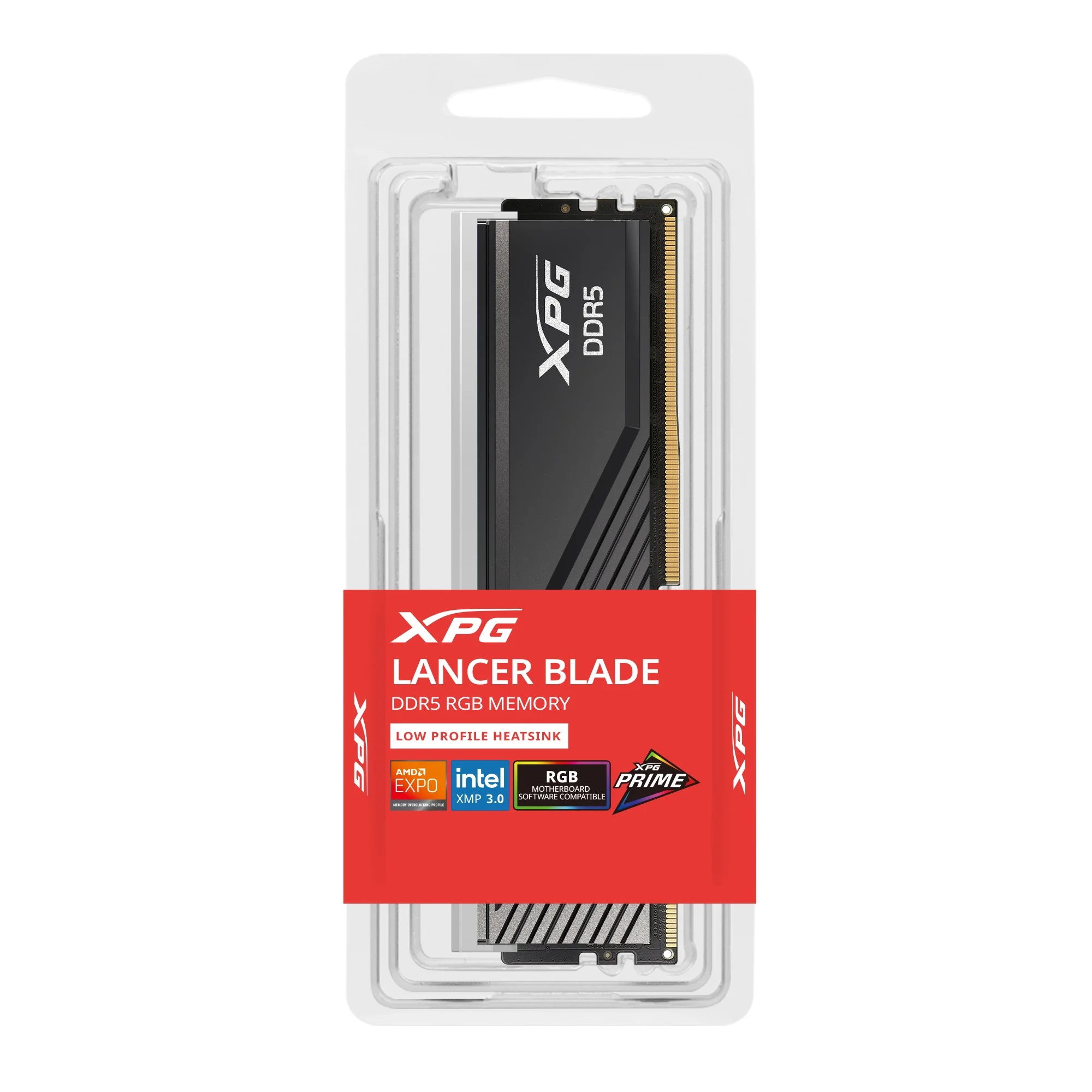 RAM PC ADATA LANCER RGB 16GB DDR5 5600MHZ BLACK