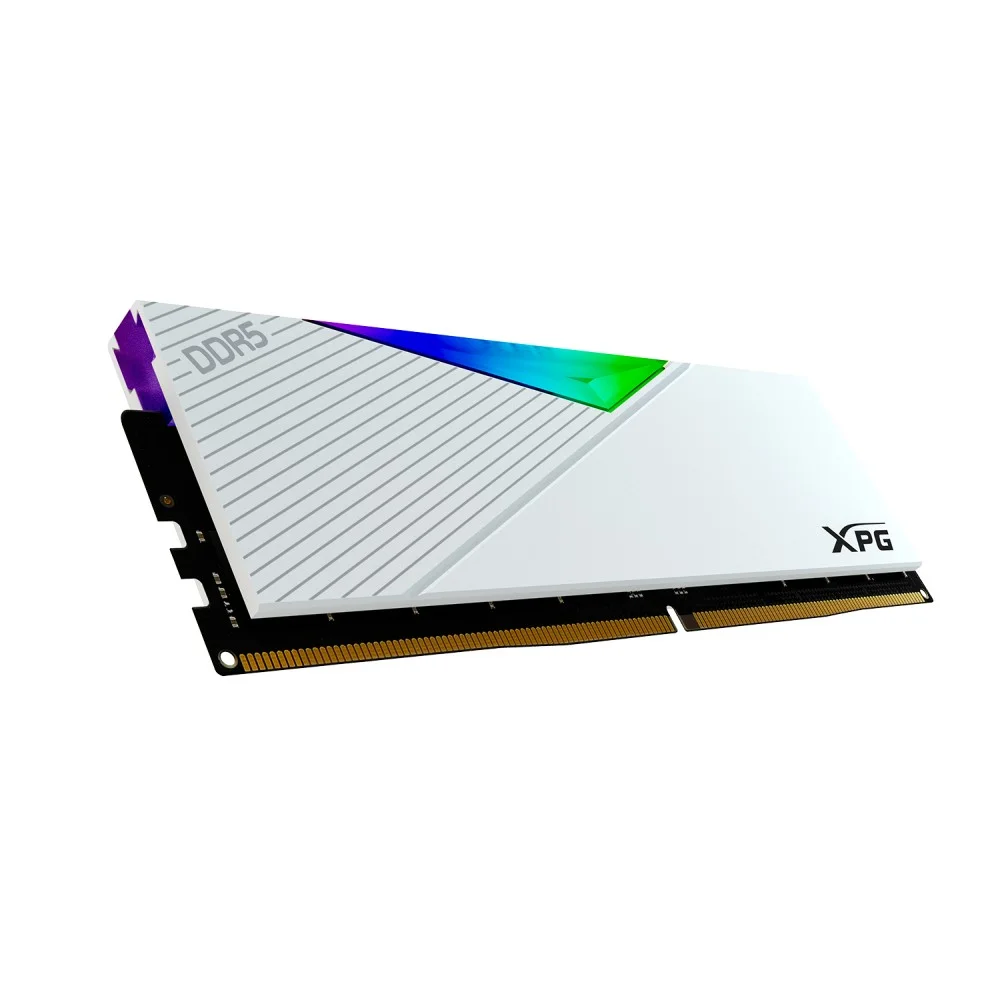 RAM PC ADATA LANCER RGB 16GB DDR5 6000MHZ WHITE