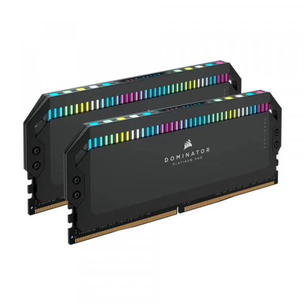 RAM PC CORSAIR DOMINATOR PLANTIUM RGB 32GB(16GBx2) 6400MHZ BLACK