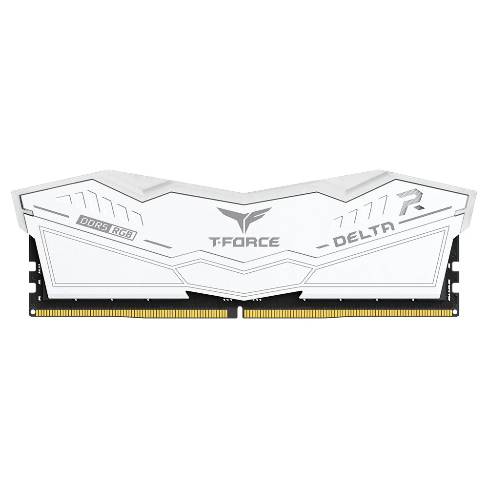 RAM PC TEAM GROUP T-FORCE DELTA RGB 16GB DDR5 6000MHZ WHITE