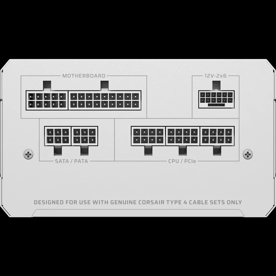 PSU CORSAIR RM850e WHITE