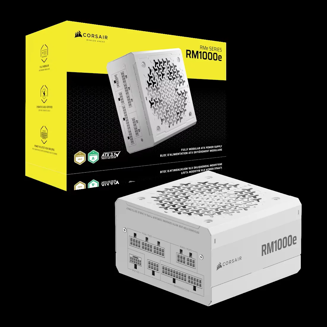 PSU CORSAIR RM1000e WHITE