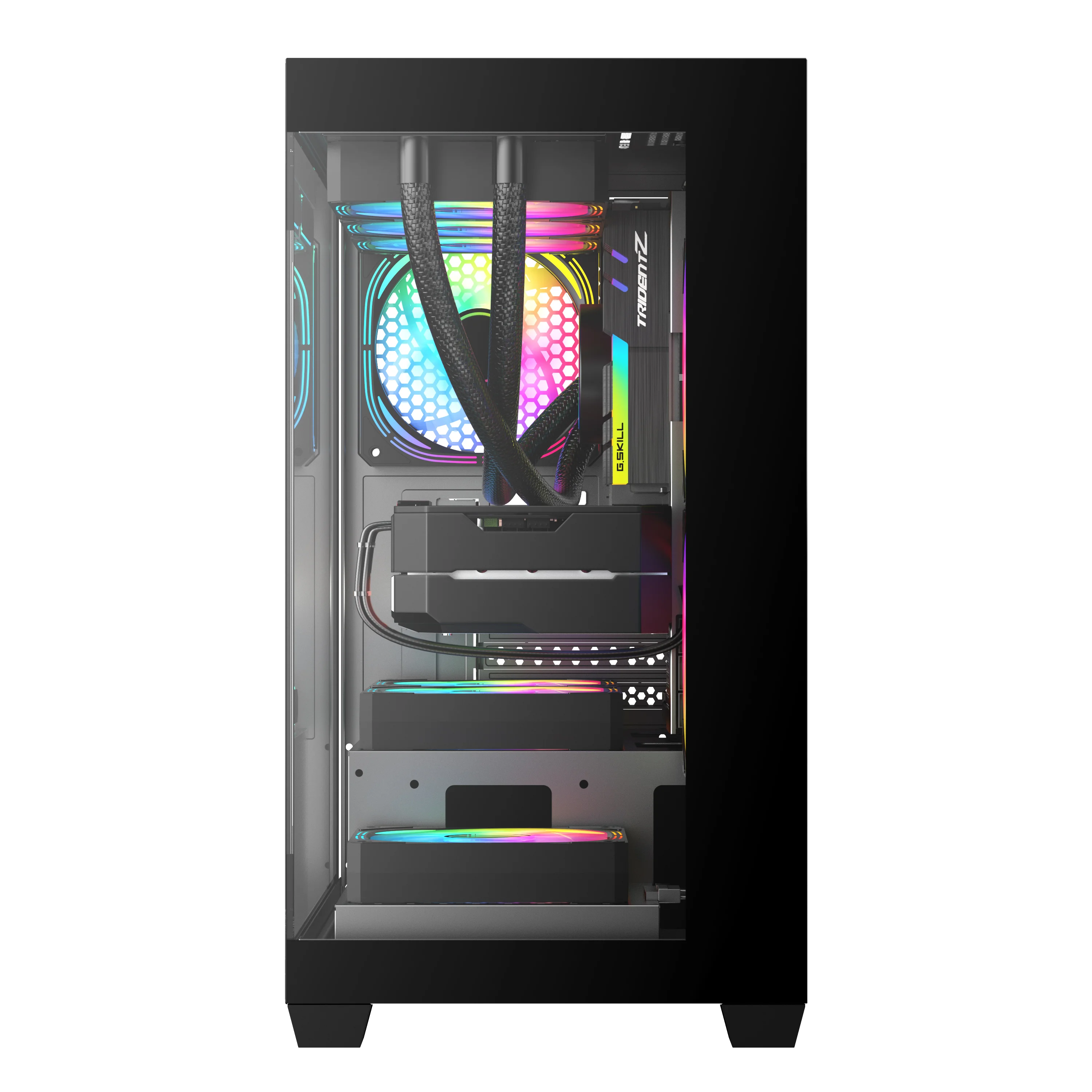 VỎ CASE AIGO C218M BLACK