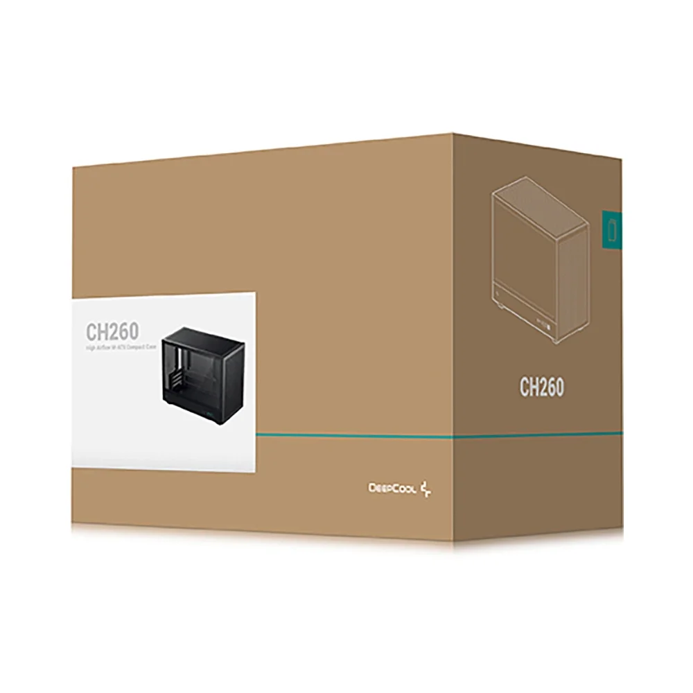 CASE DEEPCOOL CH260 BLACK