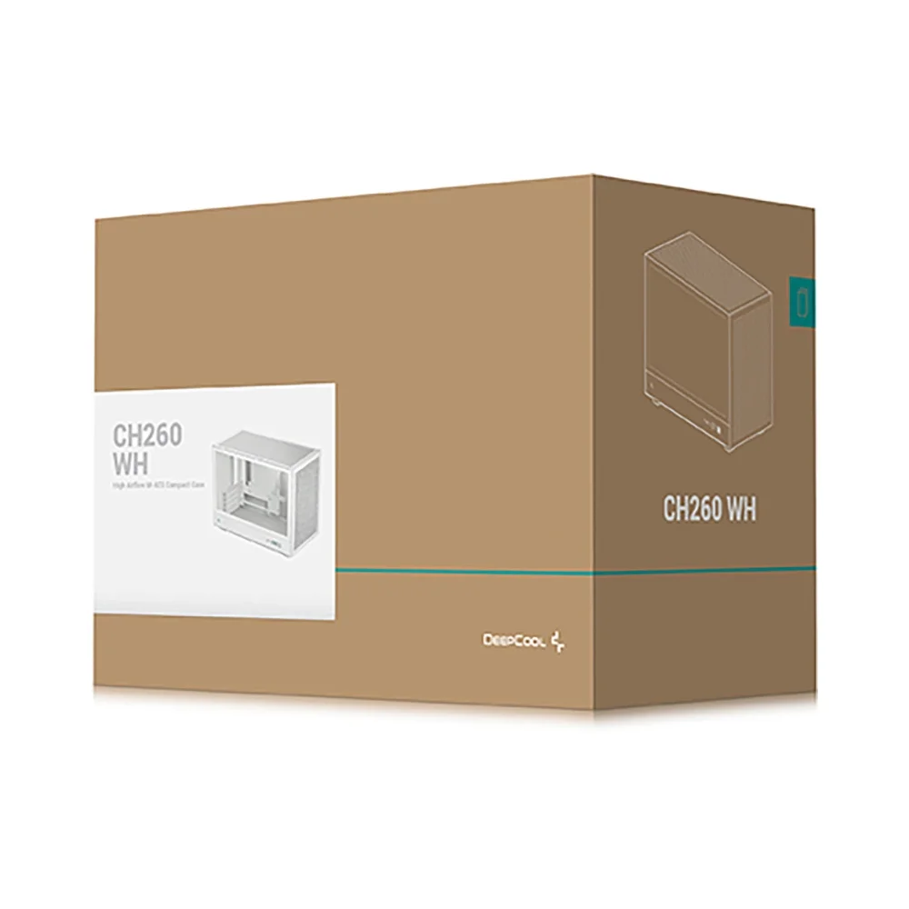 CASE DEEPCOOL CH260 WHITE
