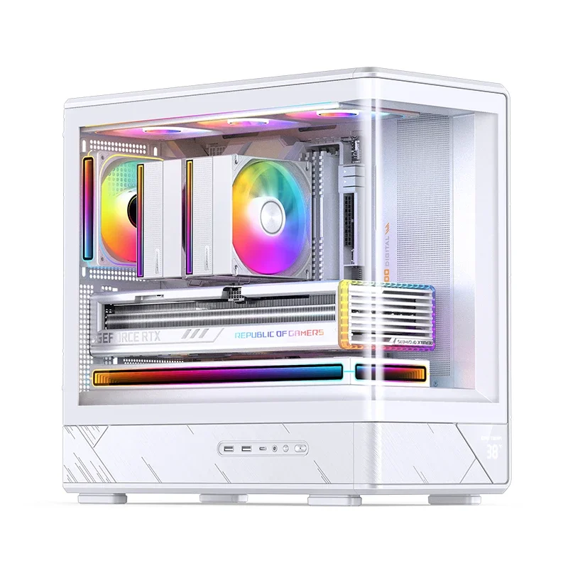 CASE JONSBO M-ATX D200 WHITE