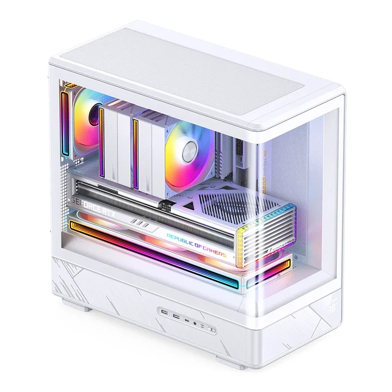 CASE JONSBO M-ATX D200 WHITE