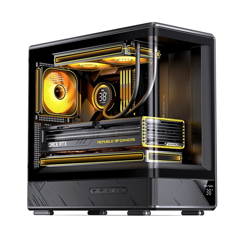 CASE JONSBO M-ATX D200 BLACK