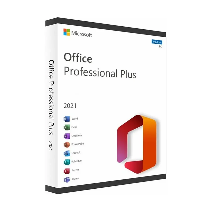 Phần mềm Microsoft Office Professional Plus 2021 English APAC EM Medialess