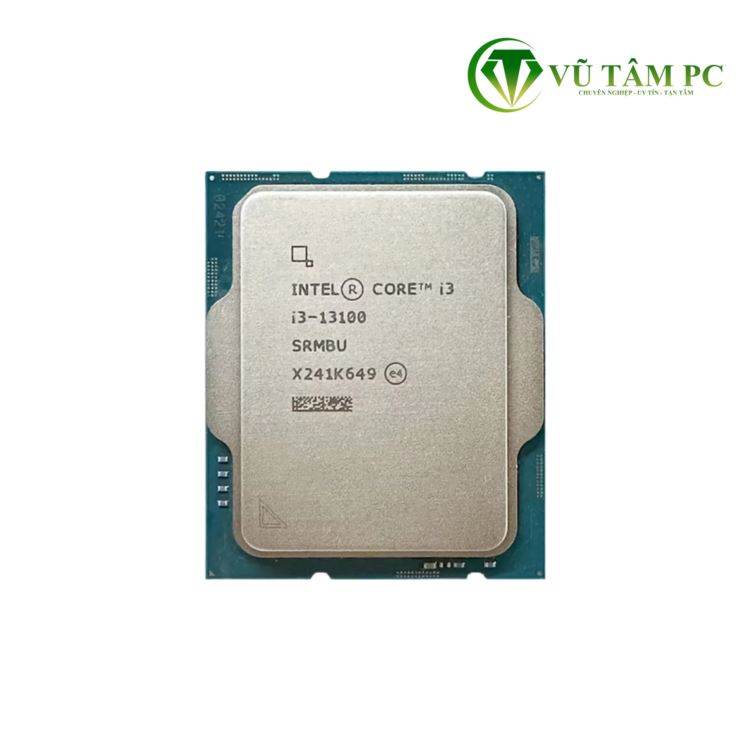 CPU Intel Core i3-13100 / Turbo up to 4.5GHz / 4 Nhân 8 Luồng / 12MB / LGA 1700