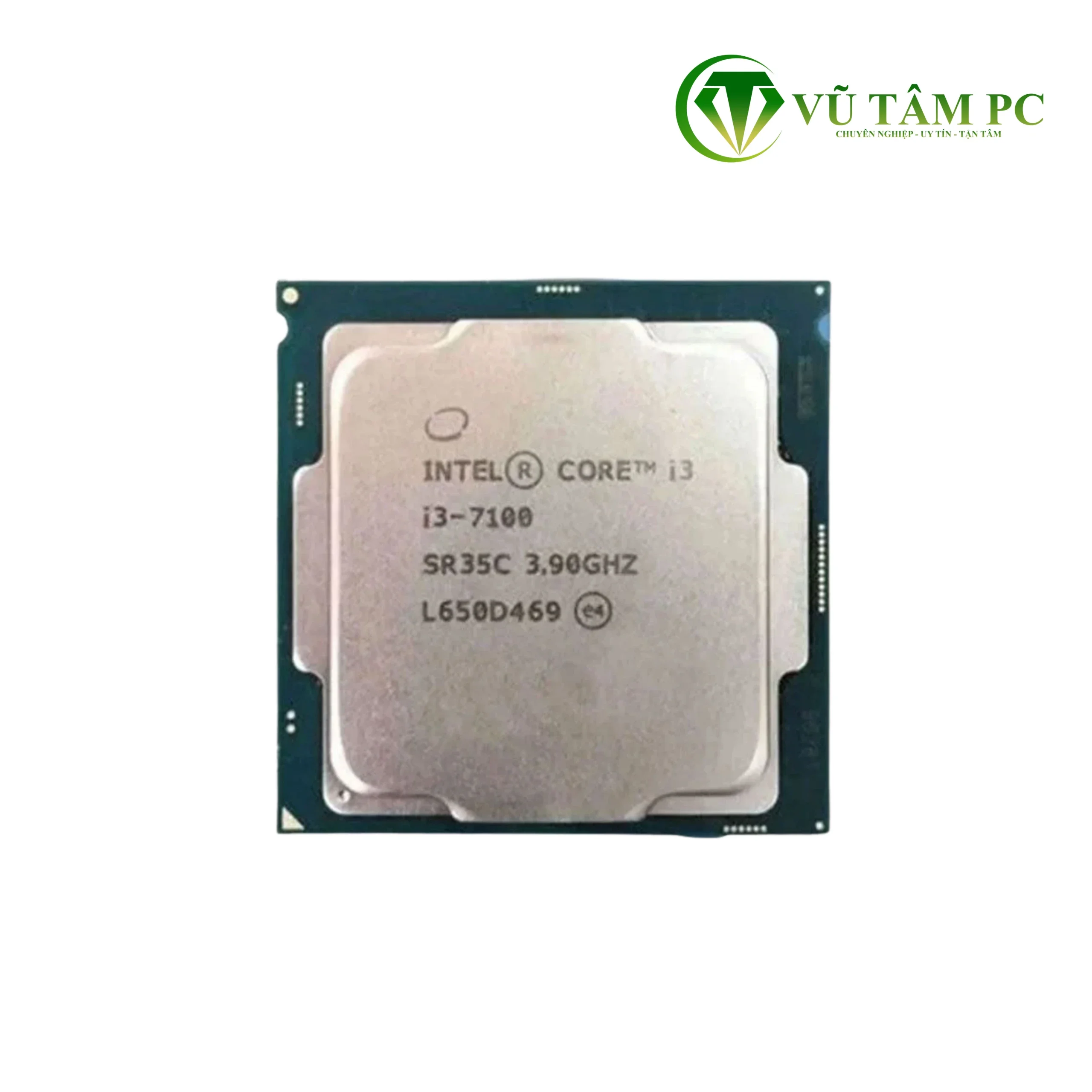 CPU Intel Core i3-7100 / Clock 3.9GHz / 2 Nhân 4 Luồng / 3MB / LGA 1151