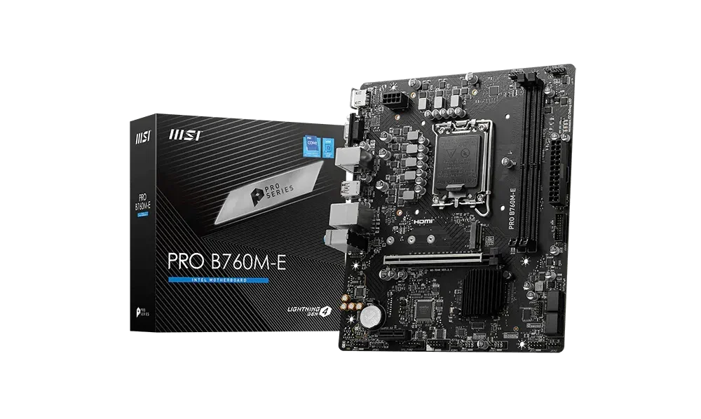 MSI PRO B760M-E DDR5