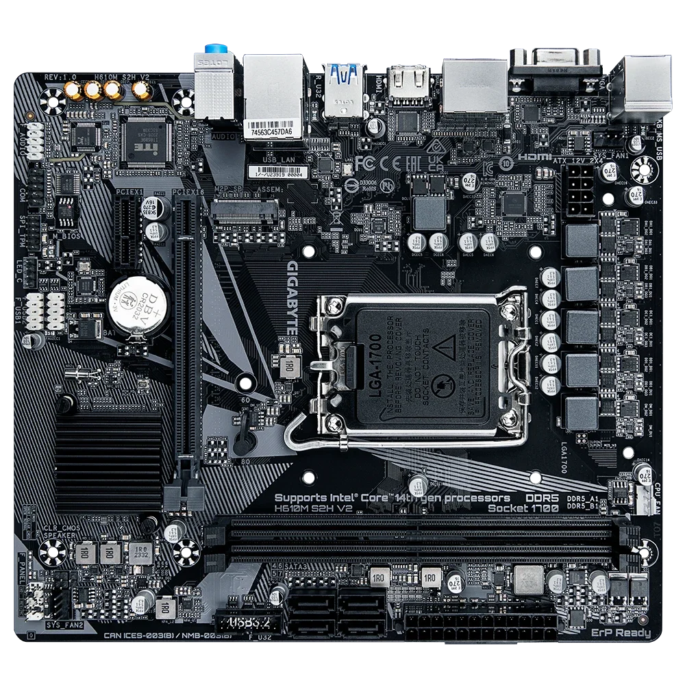 GIGABYTE H610M S2H V2 DDR4