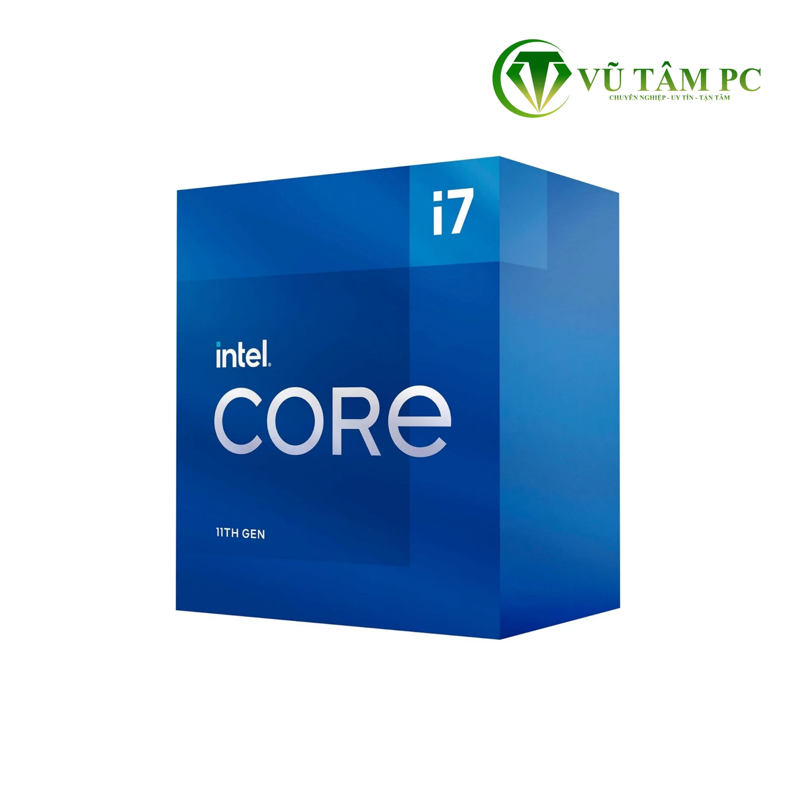 CPU Intel Core i7-11700 / Turbo up to 4.5GHz / 8 Nhân 16 Luồng / 16MB / LGA 1200