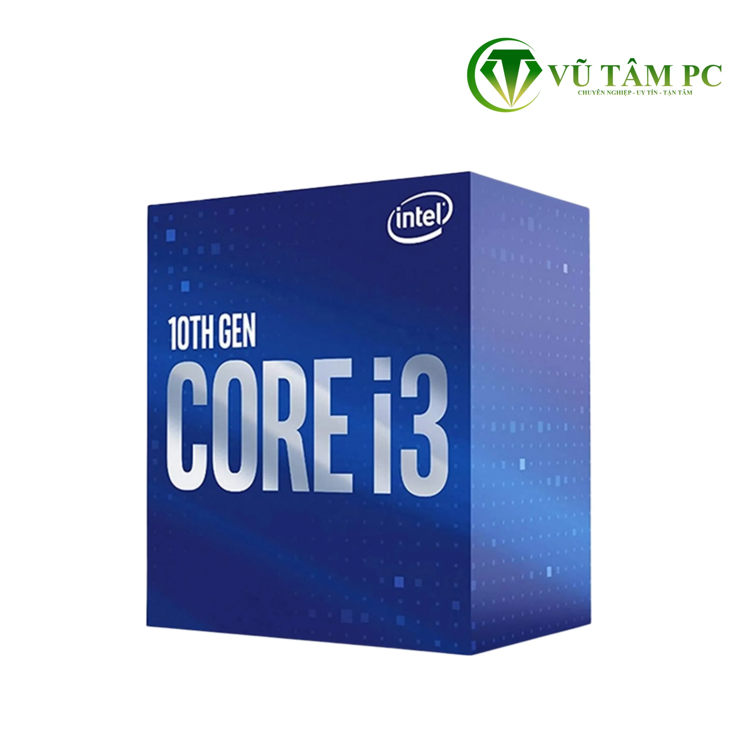 CPU Intel Core i3-10100 / Turbo up to 4.3GHz / 4 Nhân 8 Luồng / 6MB / LGA 1200