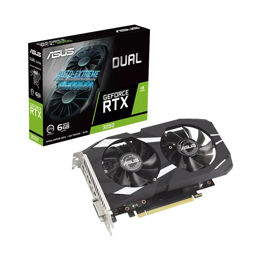 VGA Asus DUAL RTX 3050 6GB