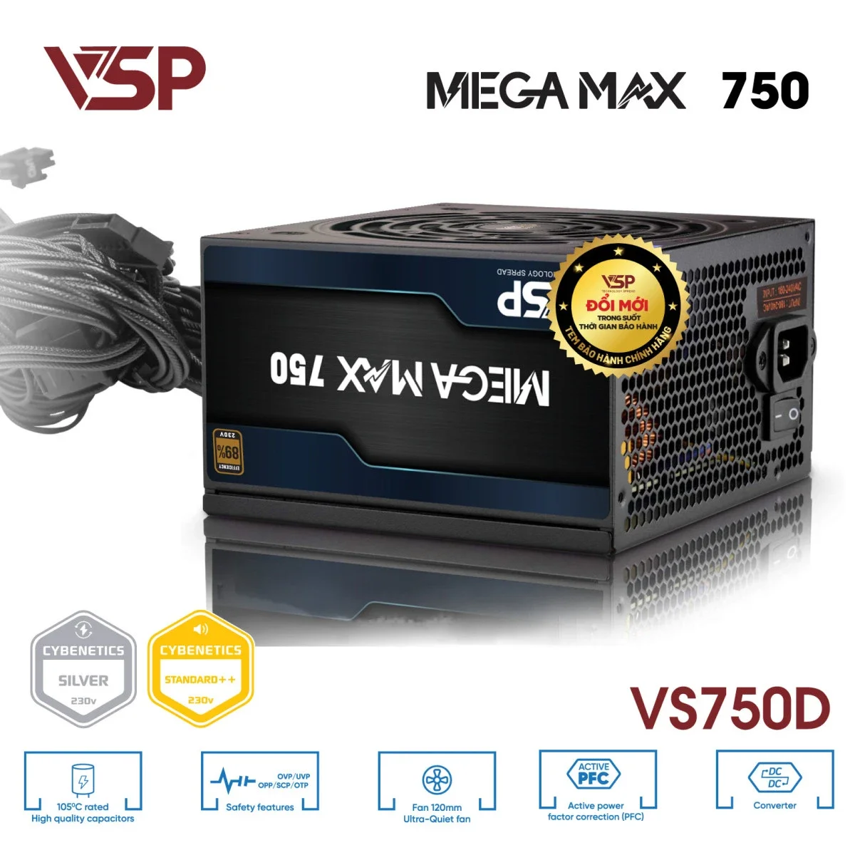 PSU VSP MEGAMAX VS750D