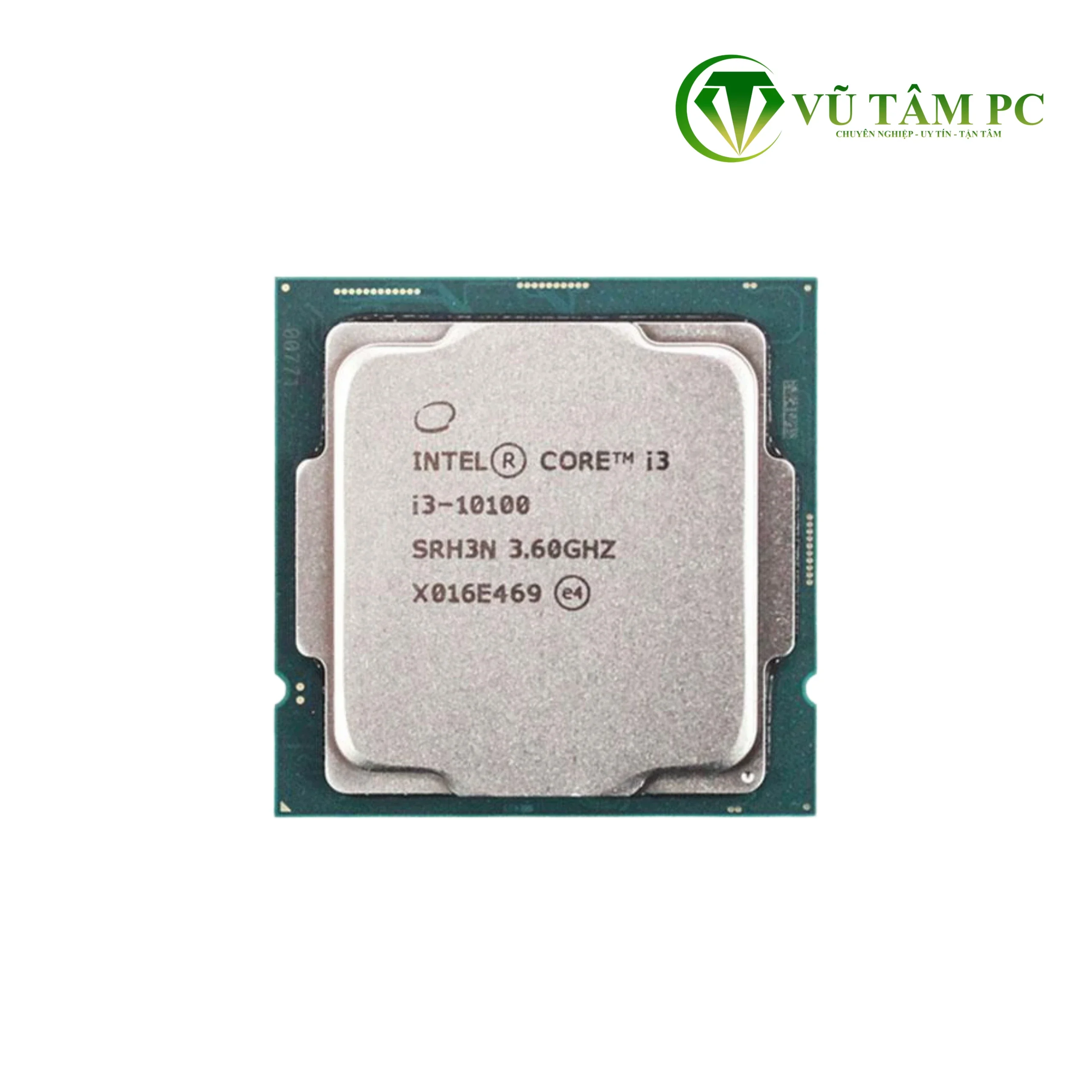 CPU Intel Core i3-10100 / Turbo up to 4.3GHz / 4 Nhân 8 Luồng / 6MB / LGA 1200