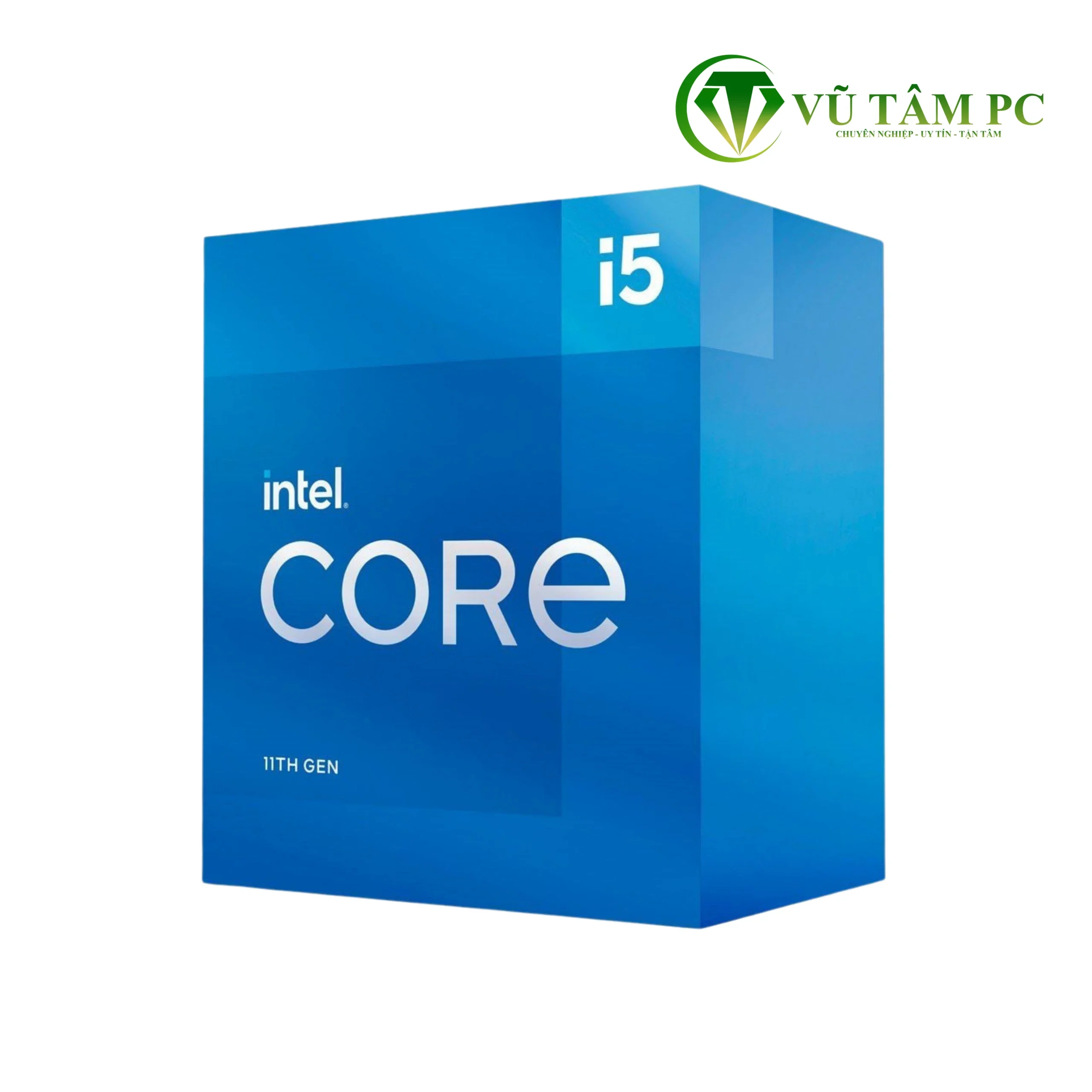 CPU Intel Core i5-11400 / Turbo up to 4.4GHz / 6 Nhân 12 Luồng / 12 MB / LGA 1200