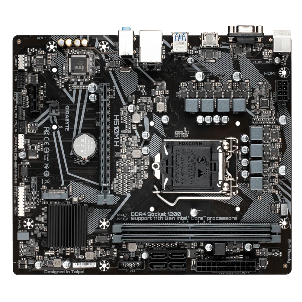 Mainboard Gigabyte H510M-H V2