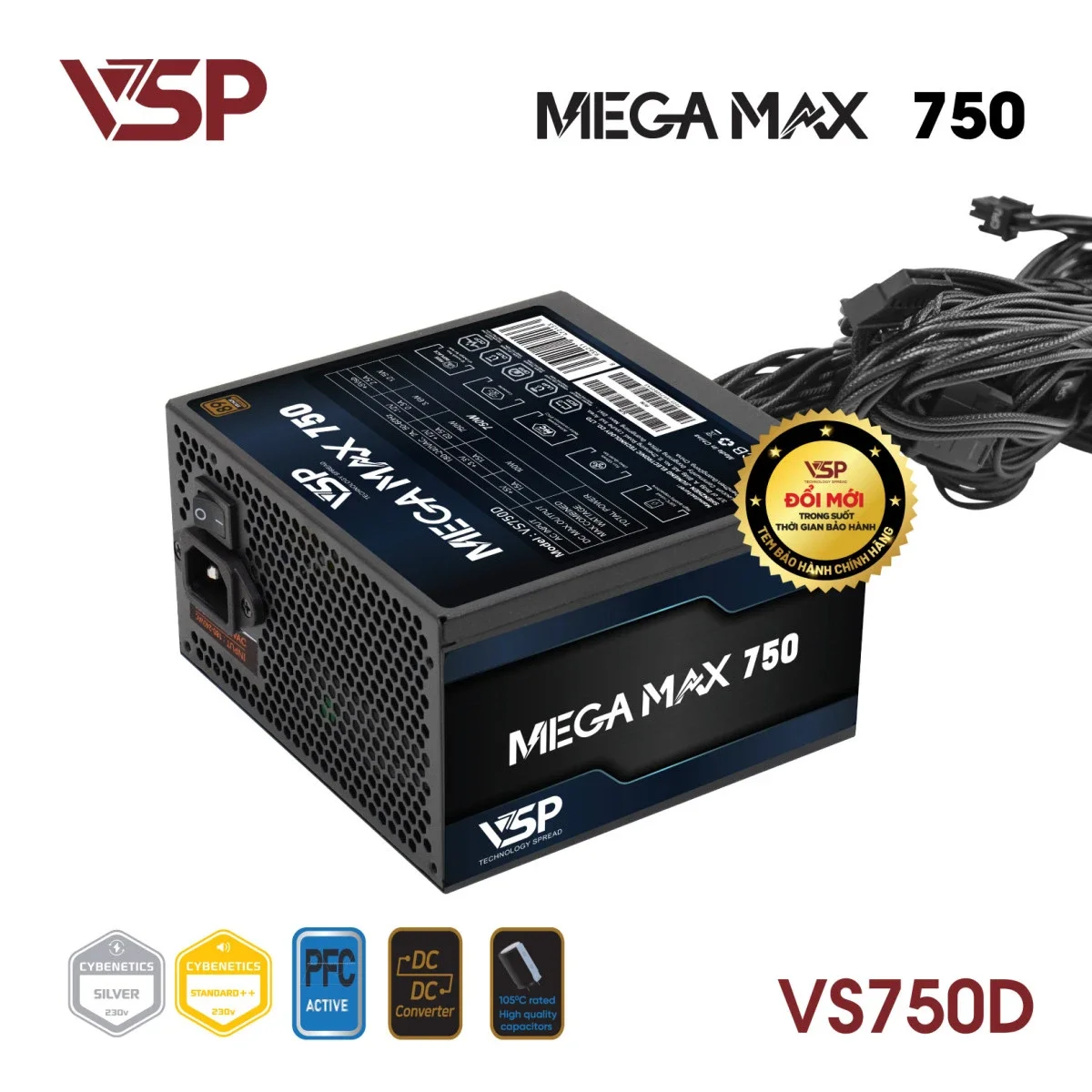 PSU VSP MEGAMAX VS750D