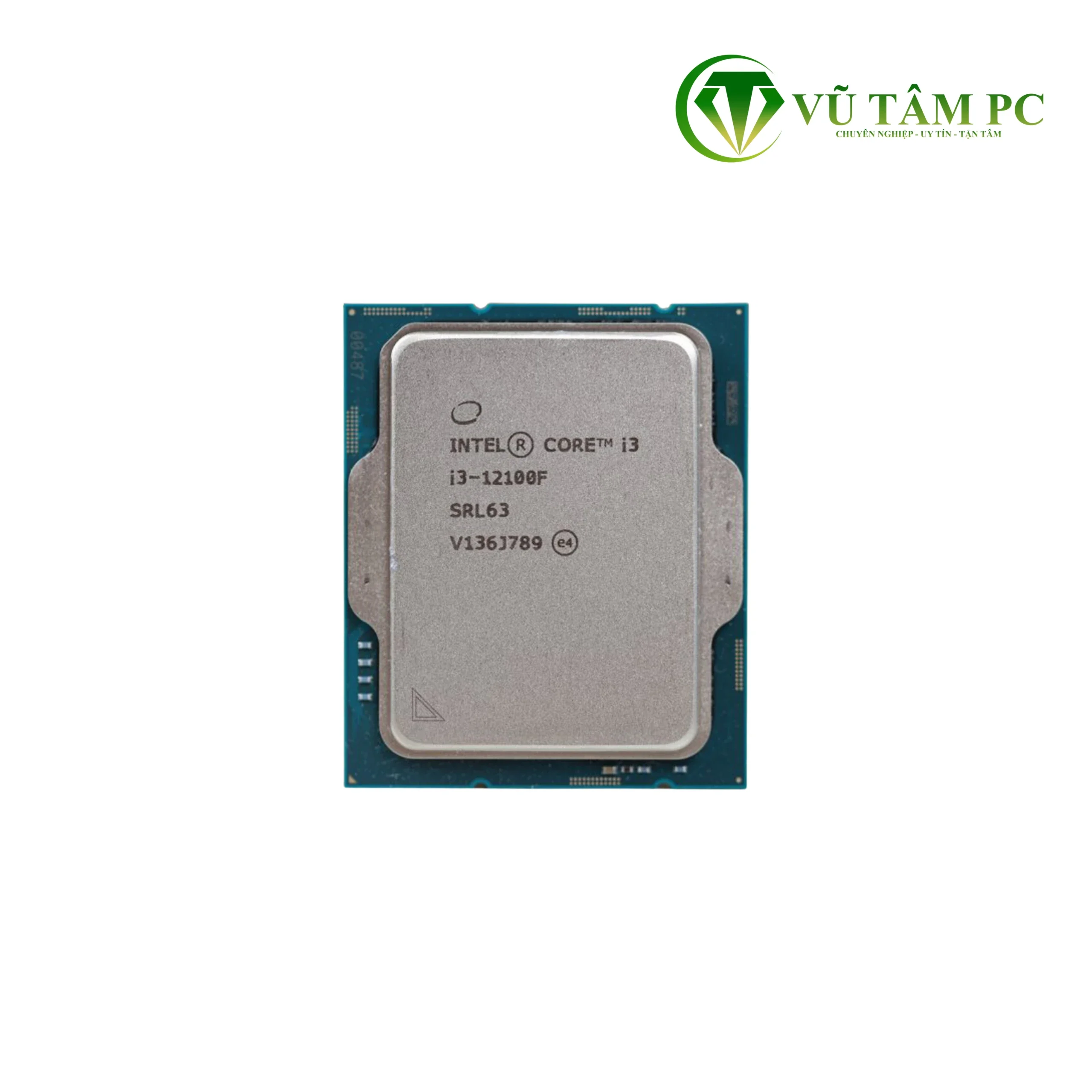 CPU Intel Core i3-12100F / Turbo up to 4.3GHz / 4 Nhân 8 Luồng / 12MB / LGA 1700