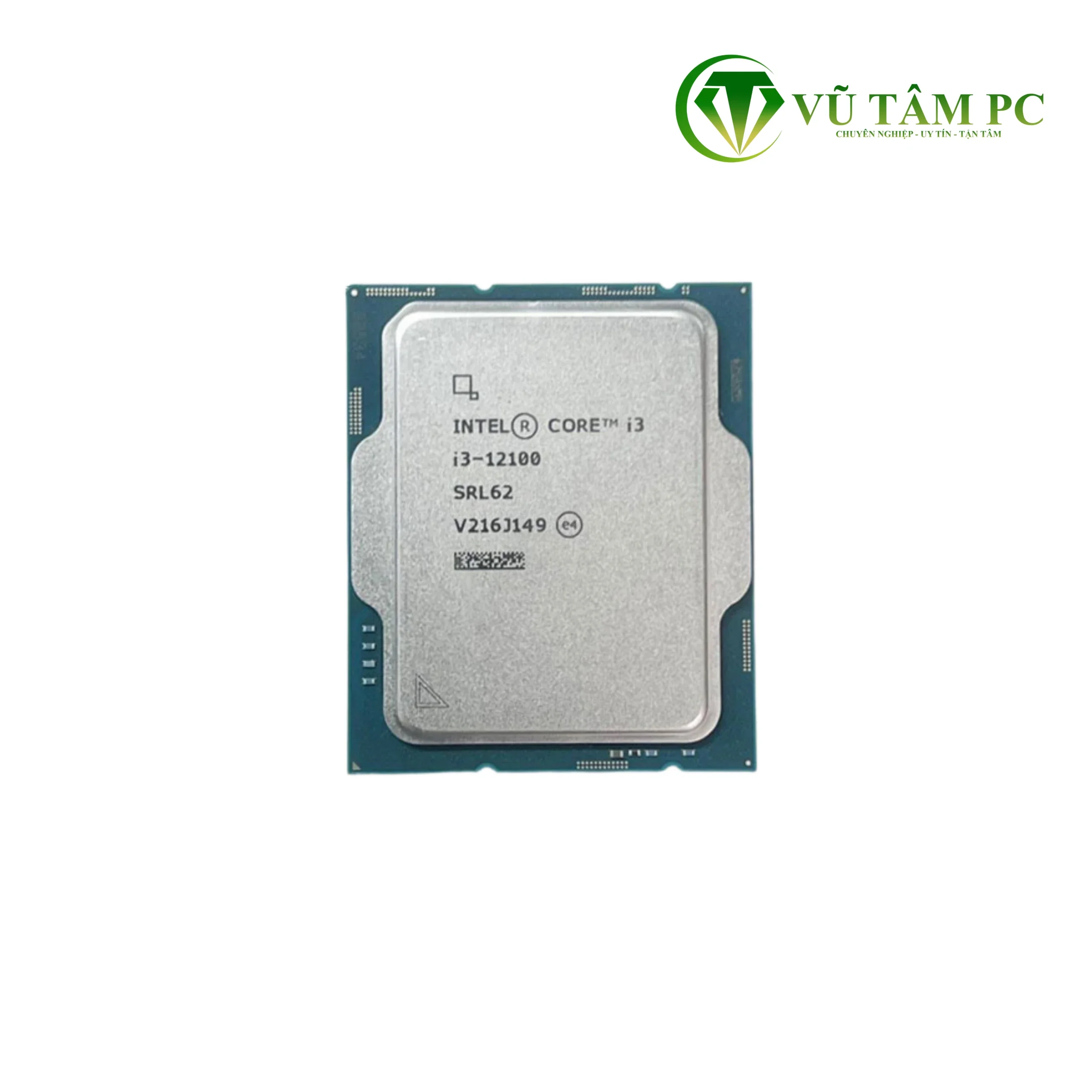 CPU Intel Core i3-12100 / Turbo up to 4.3GHz / 4 Nhân 8 Luồng / 12MB / LGA 1700