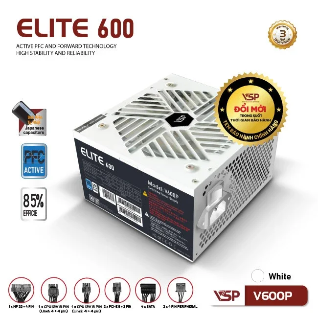 VSP Elite V600P White