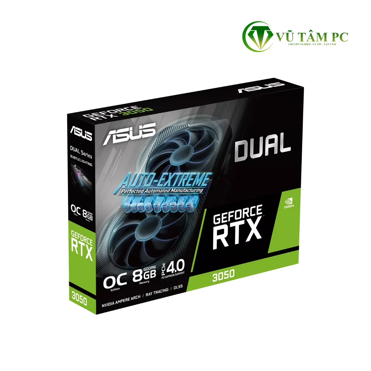 ASUS Dual GeForce RTX 3050 V2 OC Edition 8GB