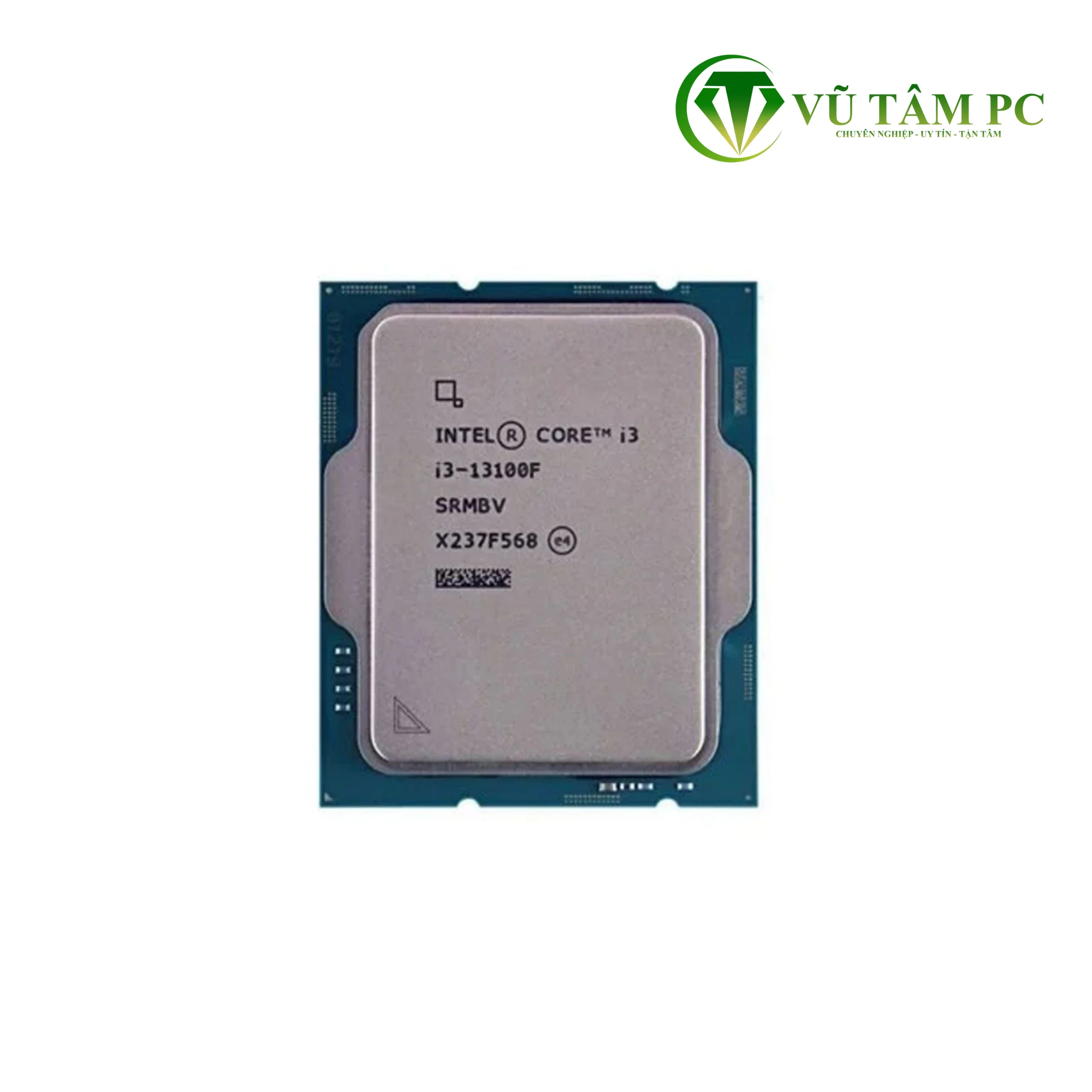 CPU Intel Core i3-13100F / Turbo up to 4.5GHz / 4 Nhân 8 Luồng / 12MB / LGA 1700
