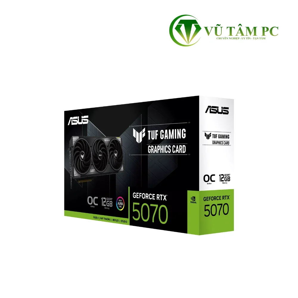 VGA ASUS TUF Gaming RTX 5070 12GB GDDR7 OC Edition