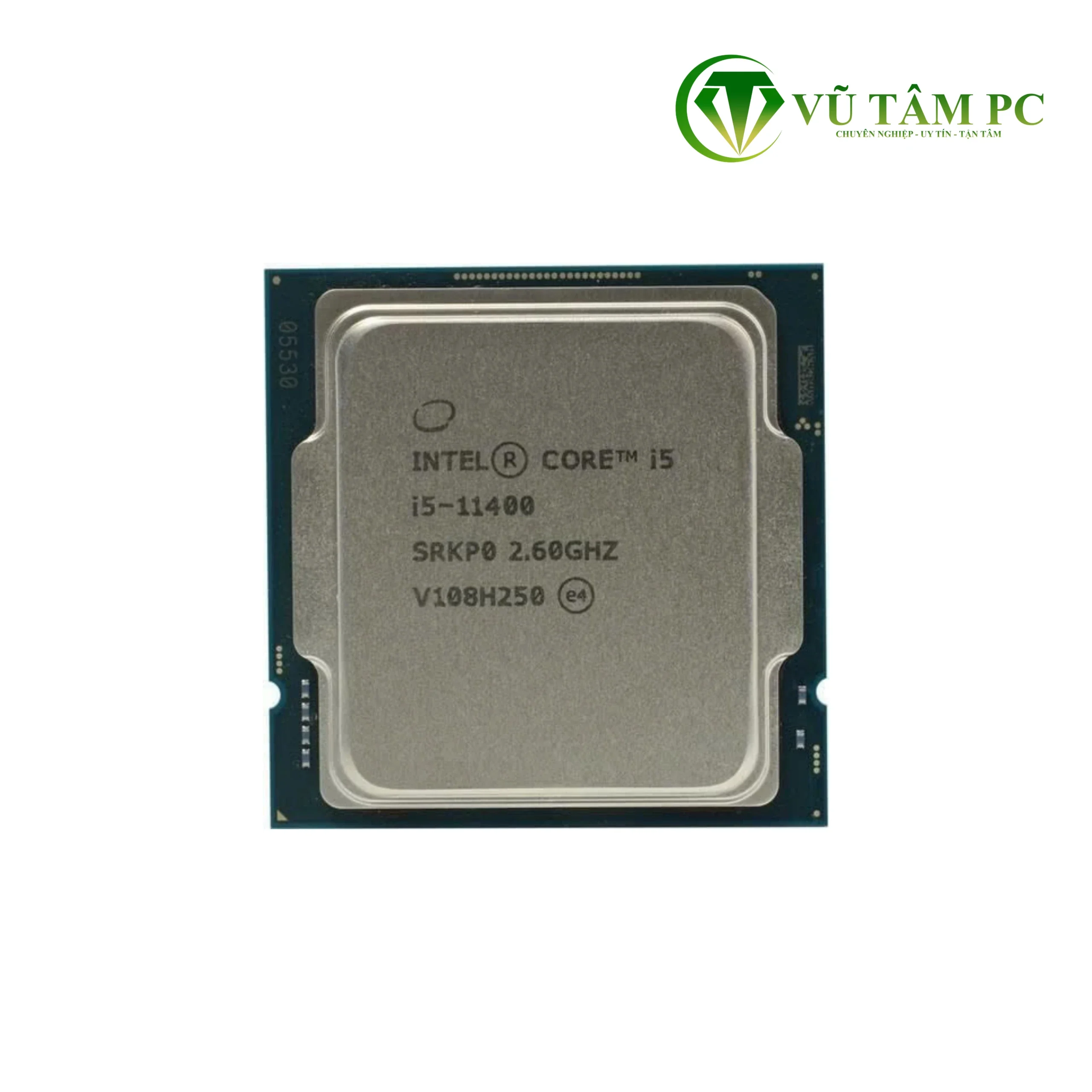 CPU Intel Core i5-11400 / Turbo up to 4.4GHz / 6 Nhân 12 Luồng / 12 MB / LGA 1200