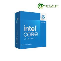 CPU Intel Core i5-14600KF / Turbo up to 5.3GHz / 14 Nhân 20 Luồng / 24 MB / LGA 1700